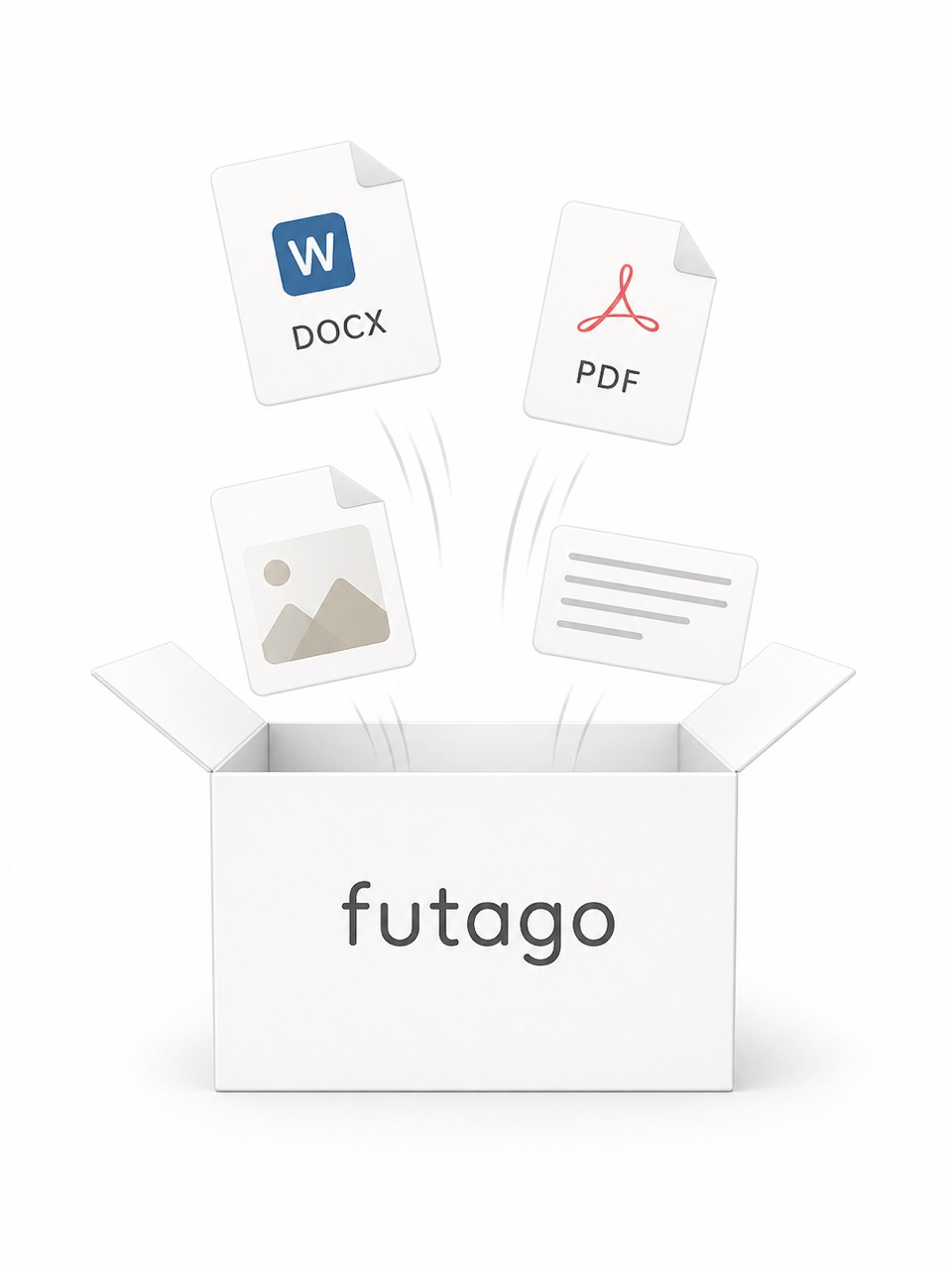 PDF, DOCX, скрин или бриф